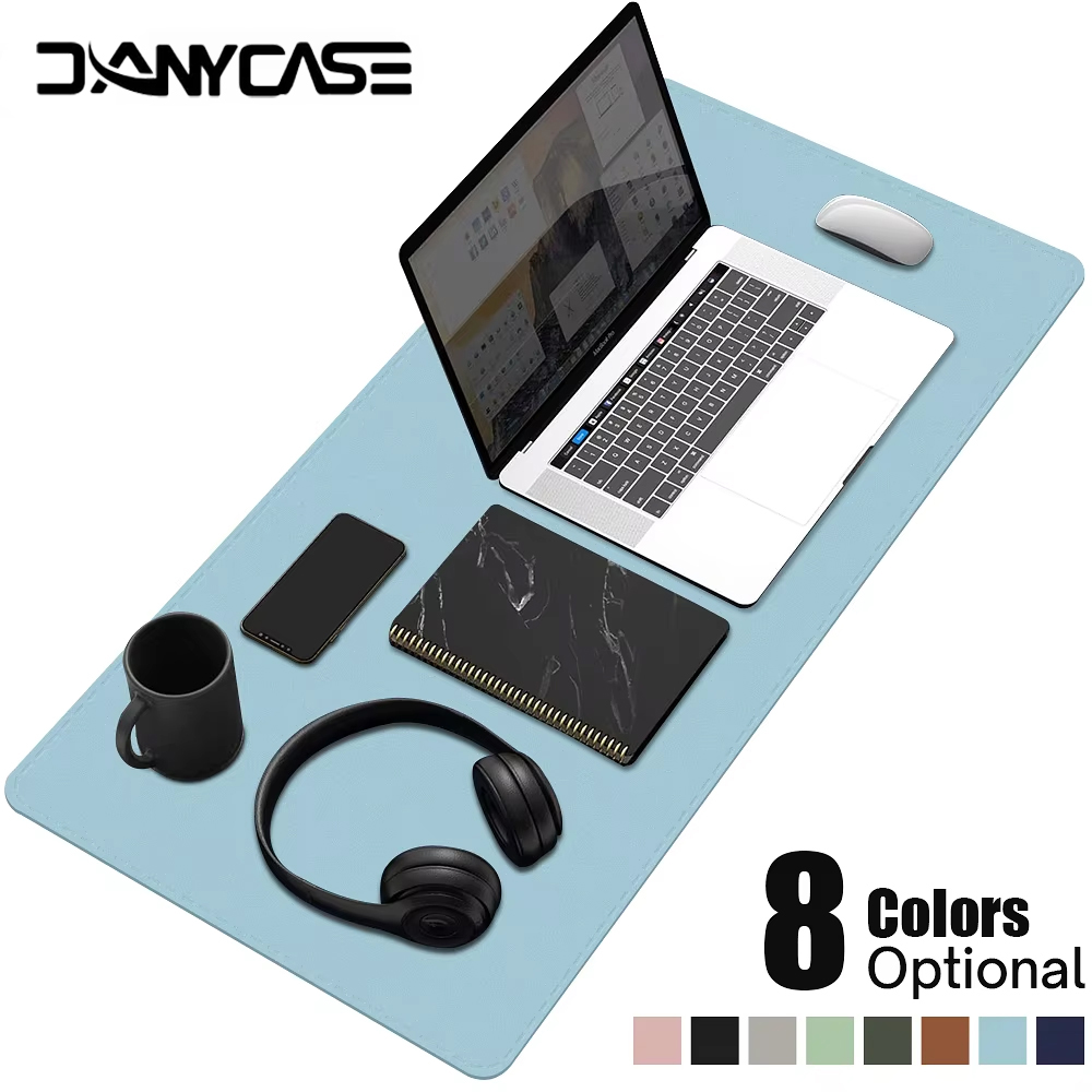 Laptop Accessories For Protection - Desk Mat Waterproof PU Leather Mouse