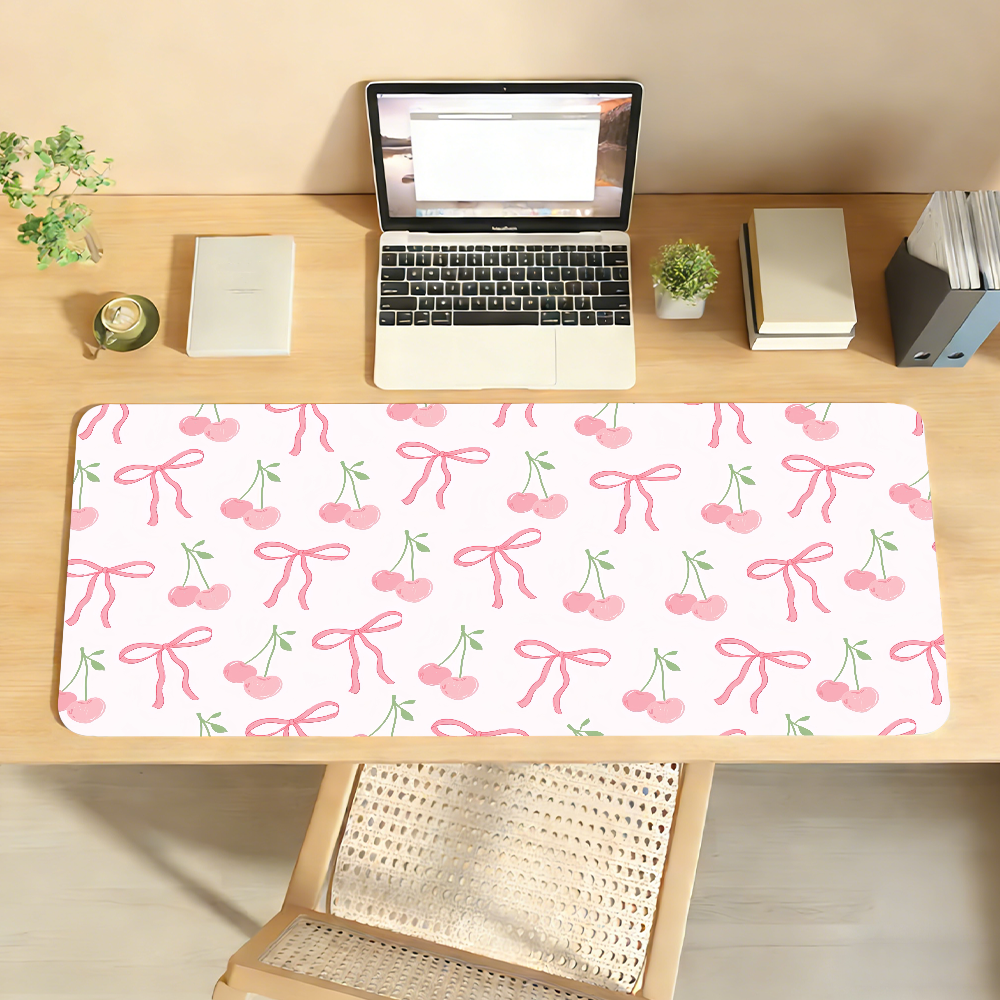 Laptop Accessories For Protection - Floral Bow Flower Mouse Pad Non-slip