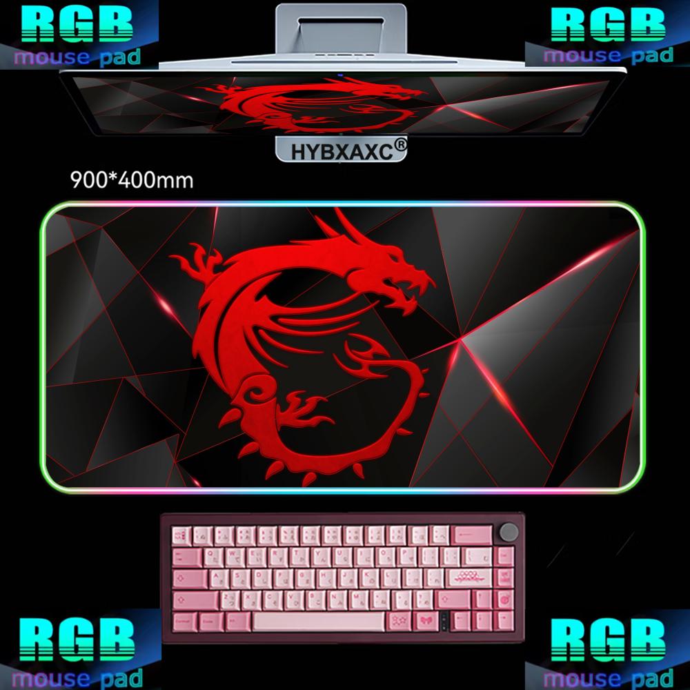 Laptop Accessories Msi - Gaming Mouse Pad Rgb Msi LOGO