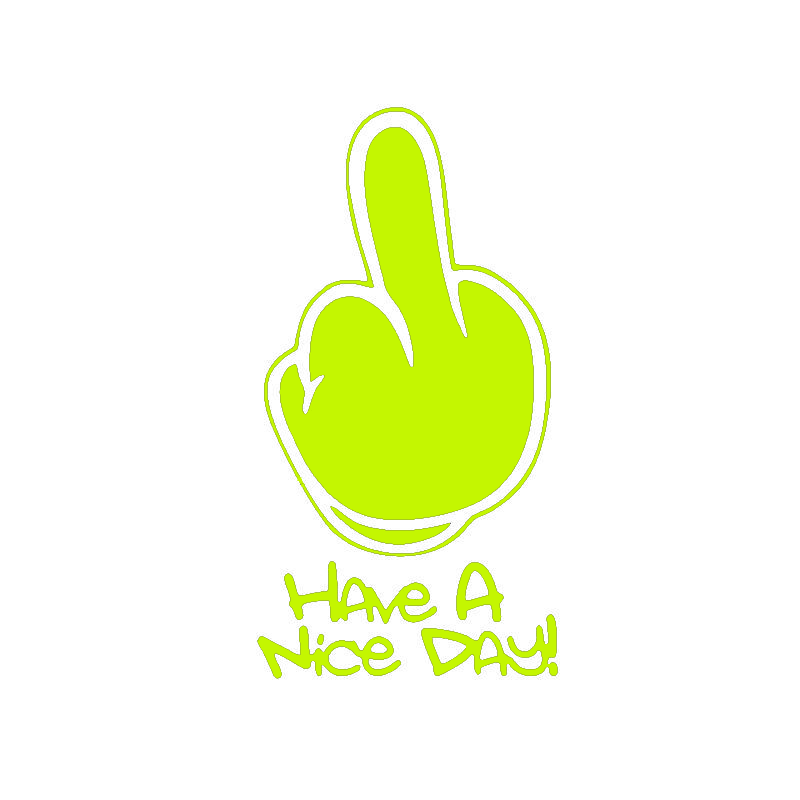 Laptop Accessories To Have - 1pc Have A Nice Day Middle