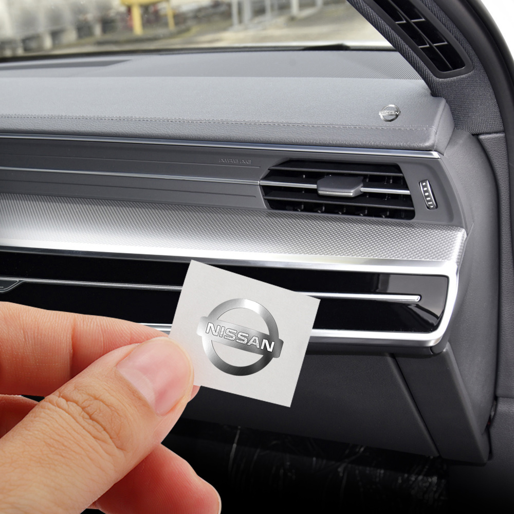 Laptop Accessories Logo - Car Accessories Nickel Metal Logo Mobile
