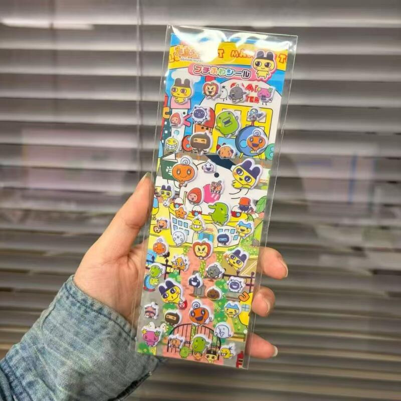 Laptop Accessories Gifts - 6Pcs Tamagotchi Cartoon Bubble Stickers Creativity