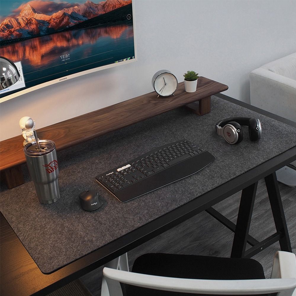 Laptop Accessories Writing Pad - 90x40cm Gaming Accessories Wool Felt Mouse
