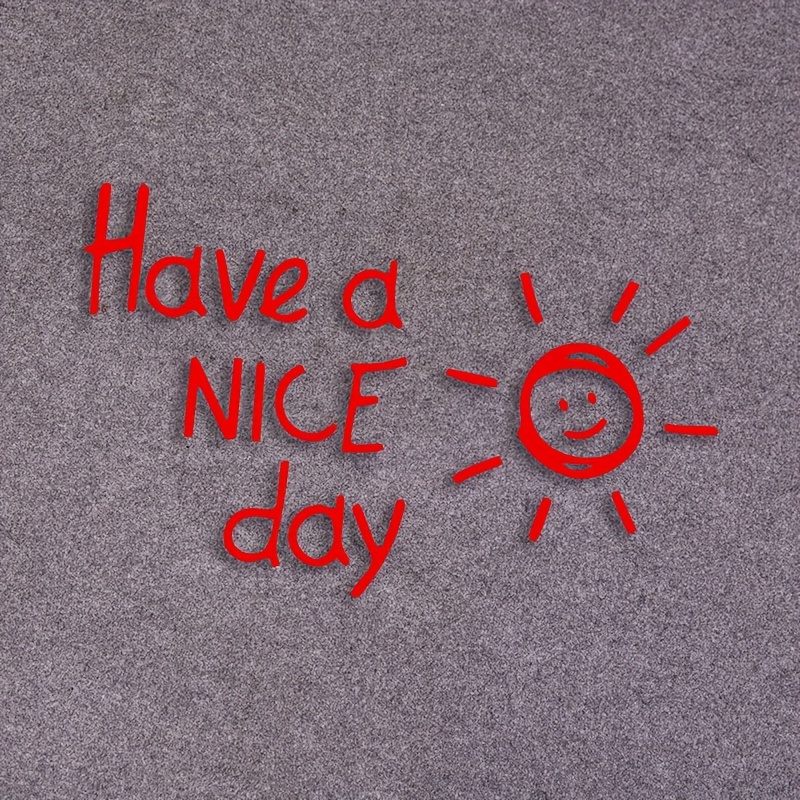 Have A Nice Day Waterproof Vin - Laptop Accessories To Have ulasan dan harga