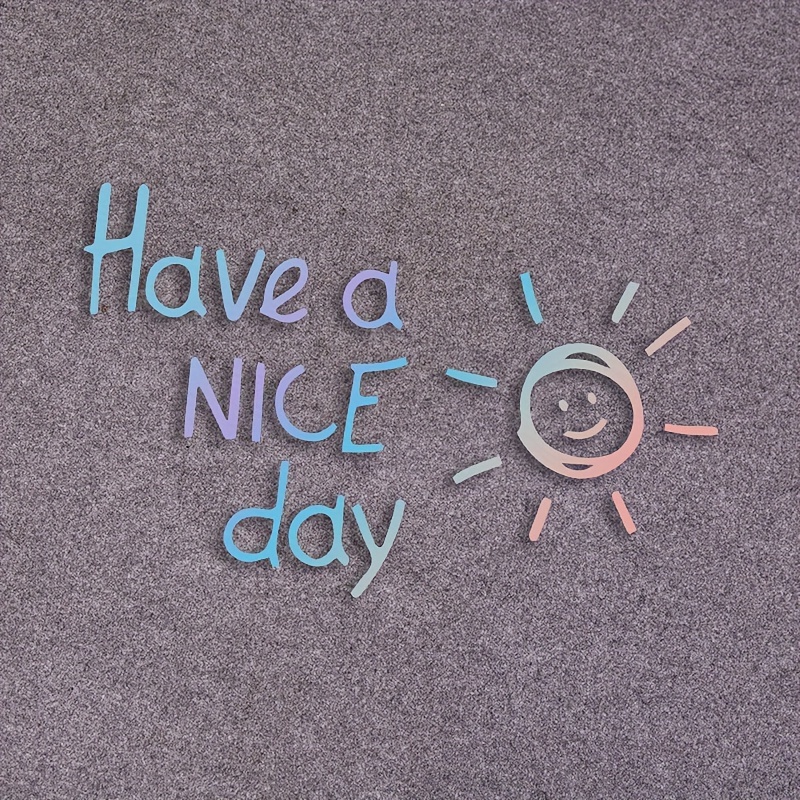 Have A Nice Day Waterproof Vin - Laptop Accessories To Have ulasan dan harga
