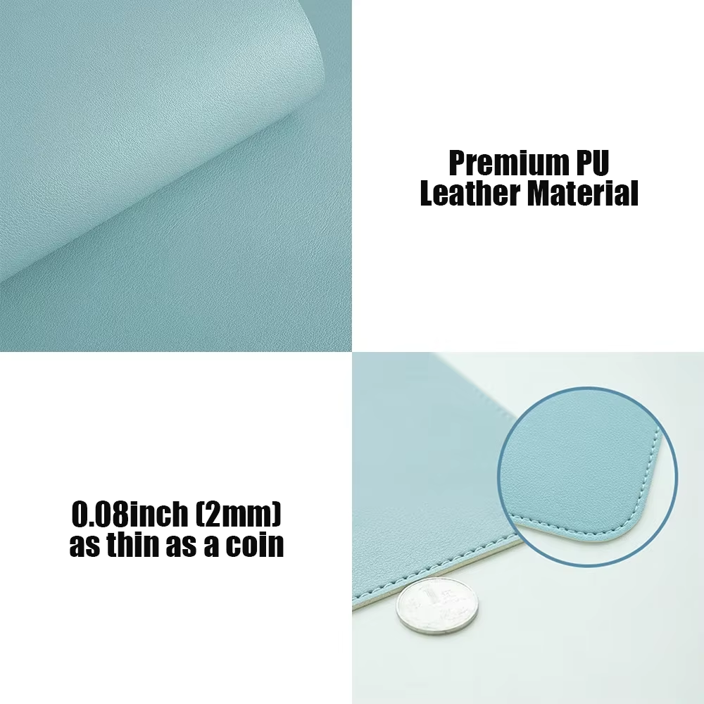 Desk Mat Waterproof PU Leather - Laptop Accessories For Protection ulasan dan harga