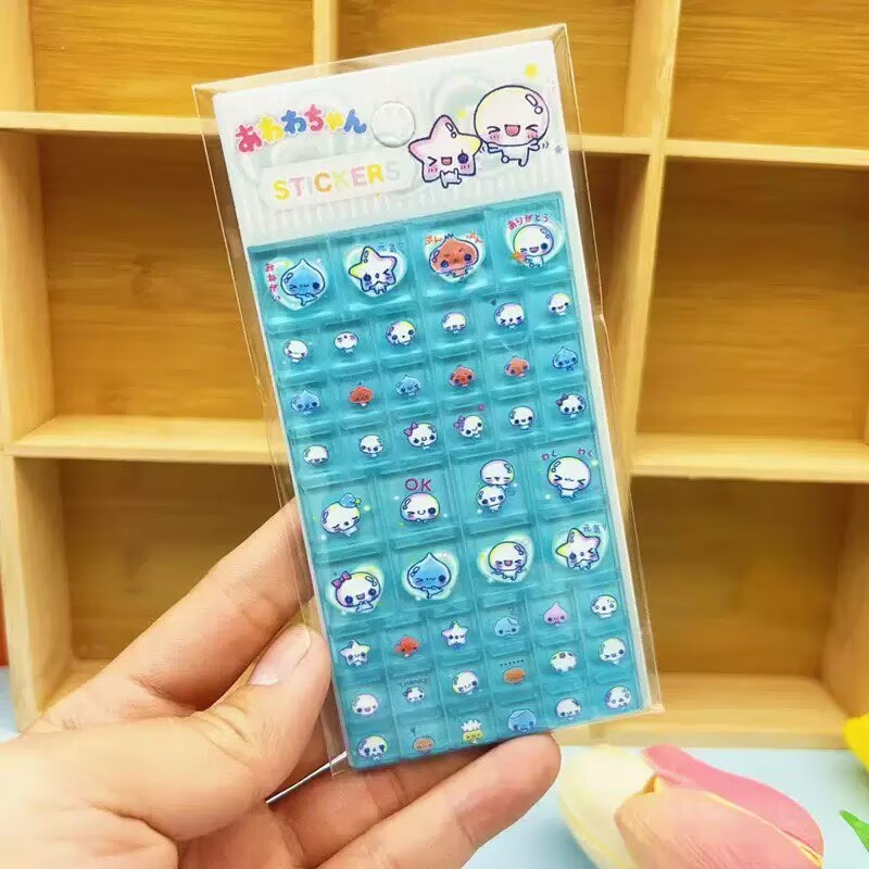 2/4p Solid Square Sticker Diy  - Laptop Accessories Gifts ulasan dan harga