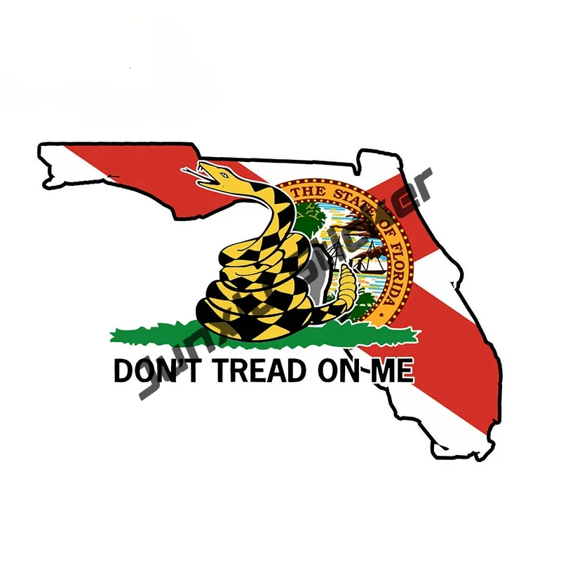 Creative Florida Flag Sticker  - Laptop Accessories Logo ulasan dan harga
