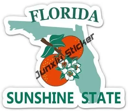 Creative Florida Flag Sticker  - Laptop Accessories Logo ulasan dan harga