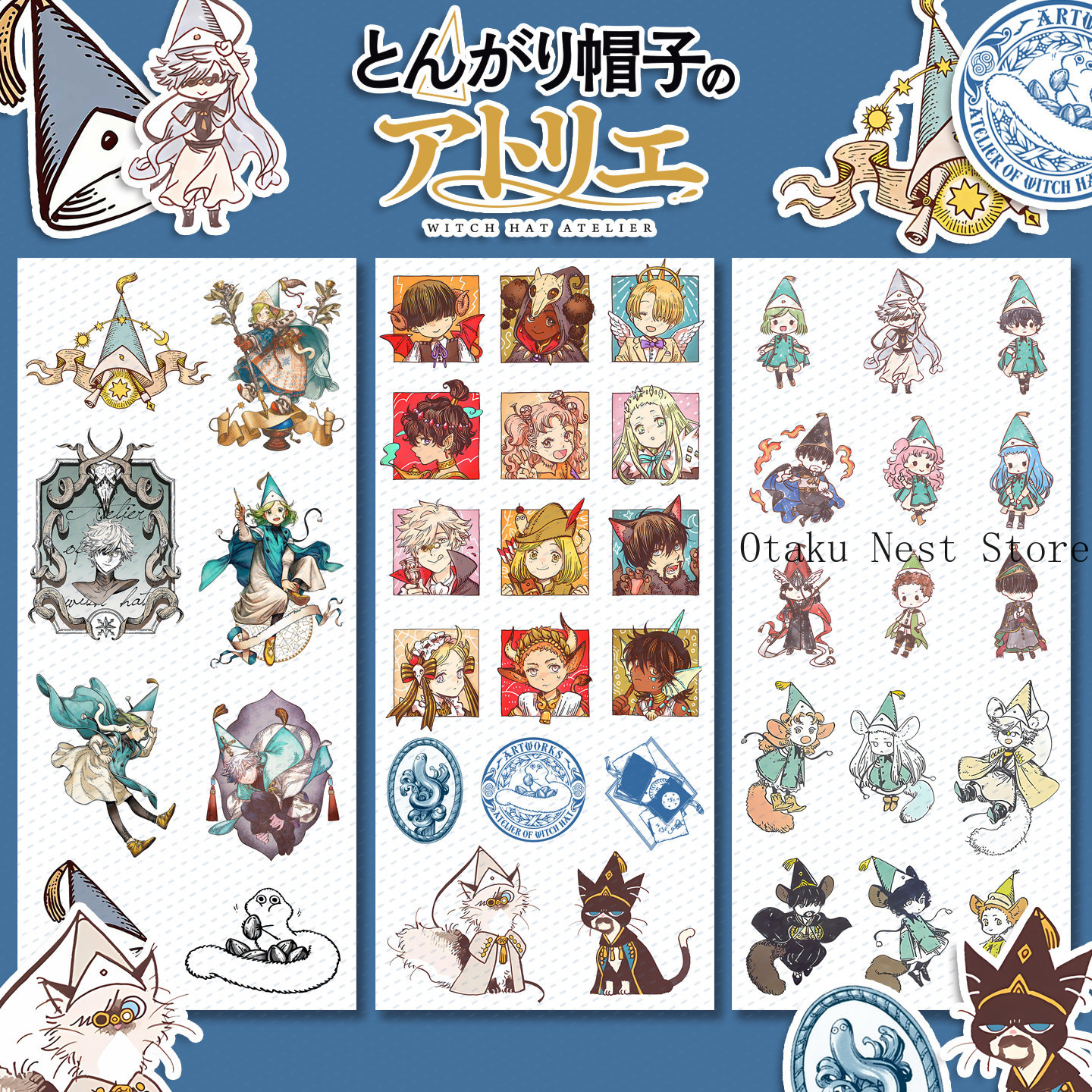 Anime Witch Hat Atelier Coco Q - Laptop Accessories Gifts ulasan dan harga