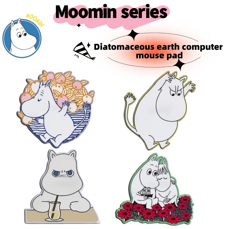 Cute Hippo Moomin Cartoon Diat - Laptop Accessories All ulasan dan harga