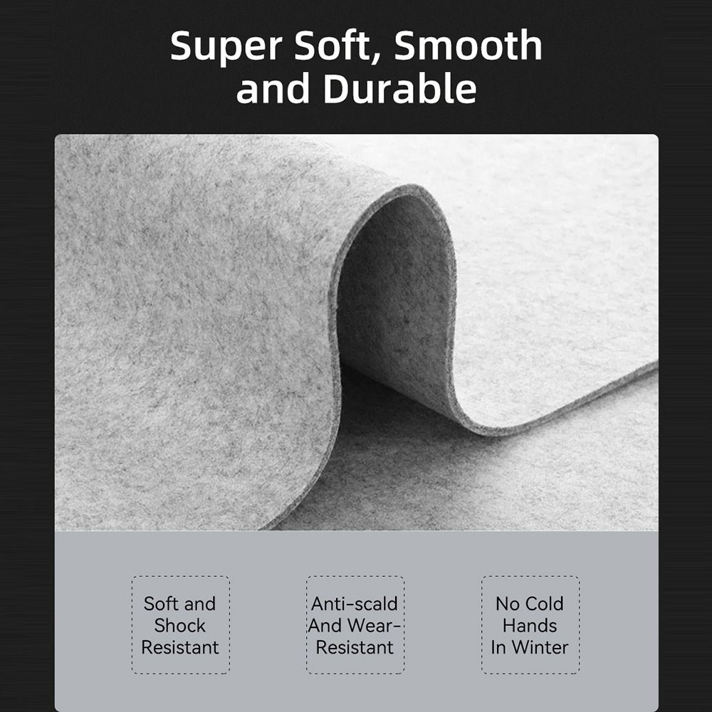 Gaming Accessories Wool Felt M - Laptop Accessories Writing Pad ulasan dan harga