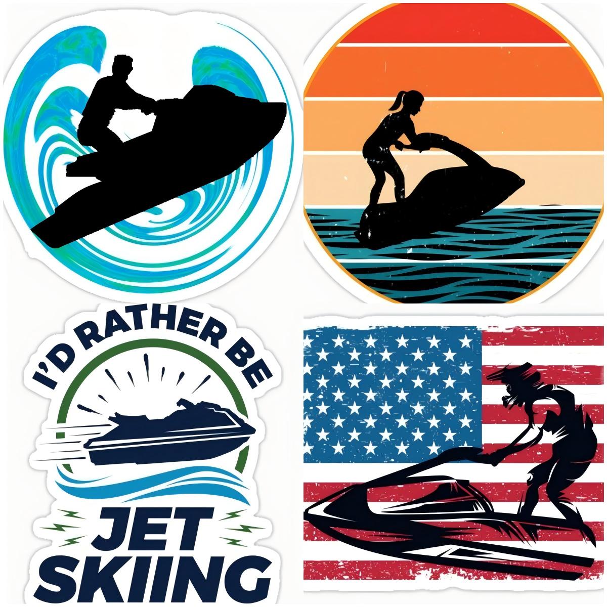 Personality Logo Jet Ski Stick - Laptop Accessories Logo ulasan dan harga