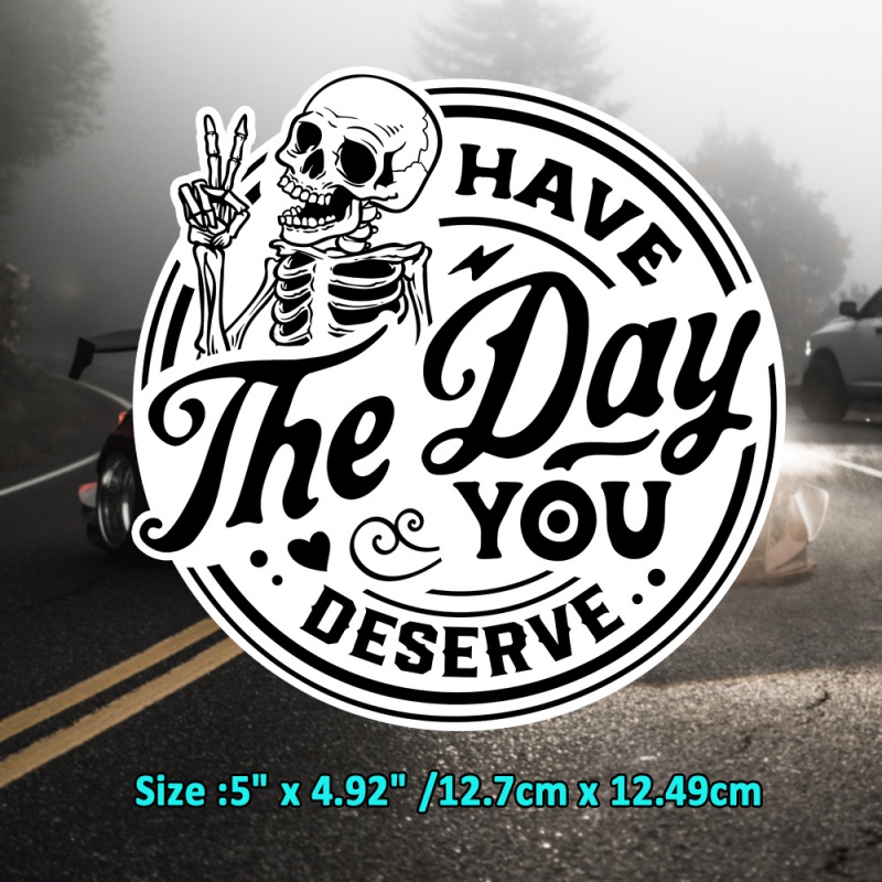 Skull Have A Day You Deserve W - Laptop Accessories To Have ulasan dan harga