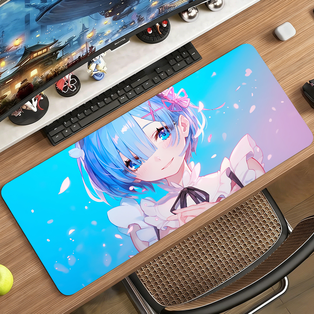 Cute R-Re Zero Rem Mouse Pad   - Laptop Accessories For Protection ulasan dan harga