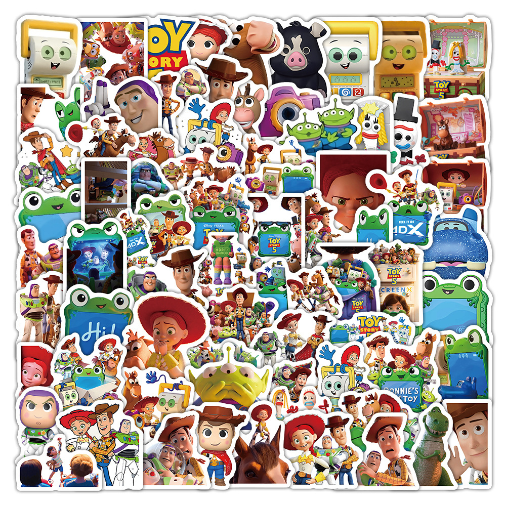 100Pcs Cartoon Movie Toy Theme - Laptop Accessories All ulasan dan harga