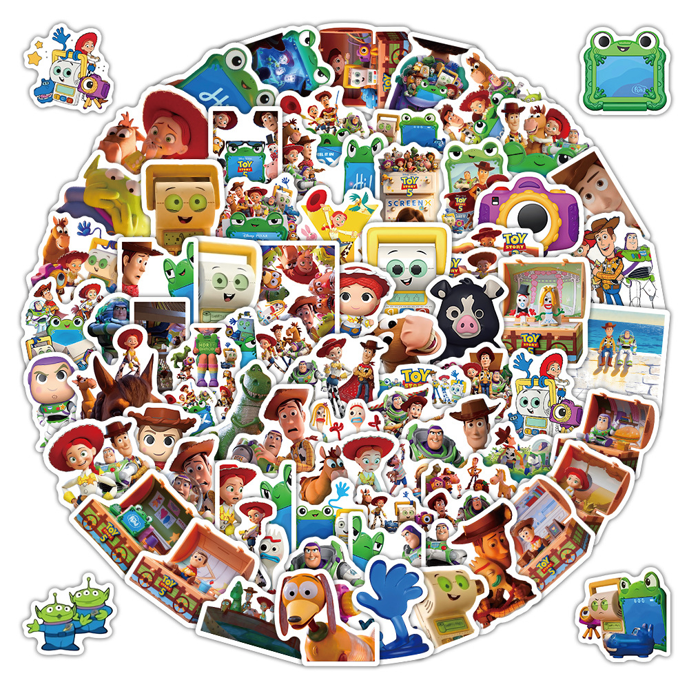100Pcs Cartoon Movie Toy Theme - Laptop Accessories All ulasan dan harga