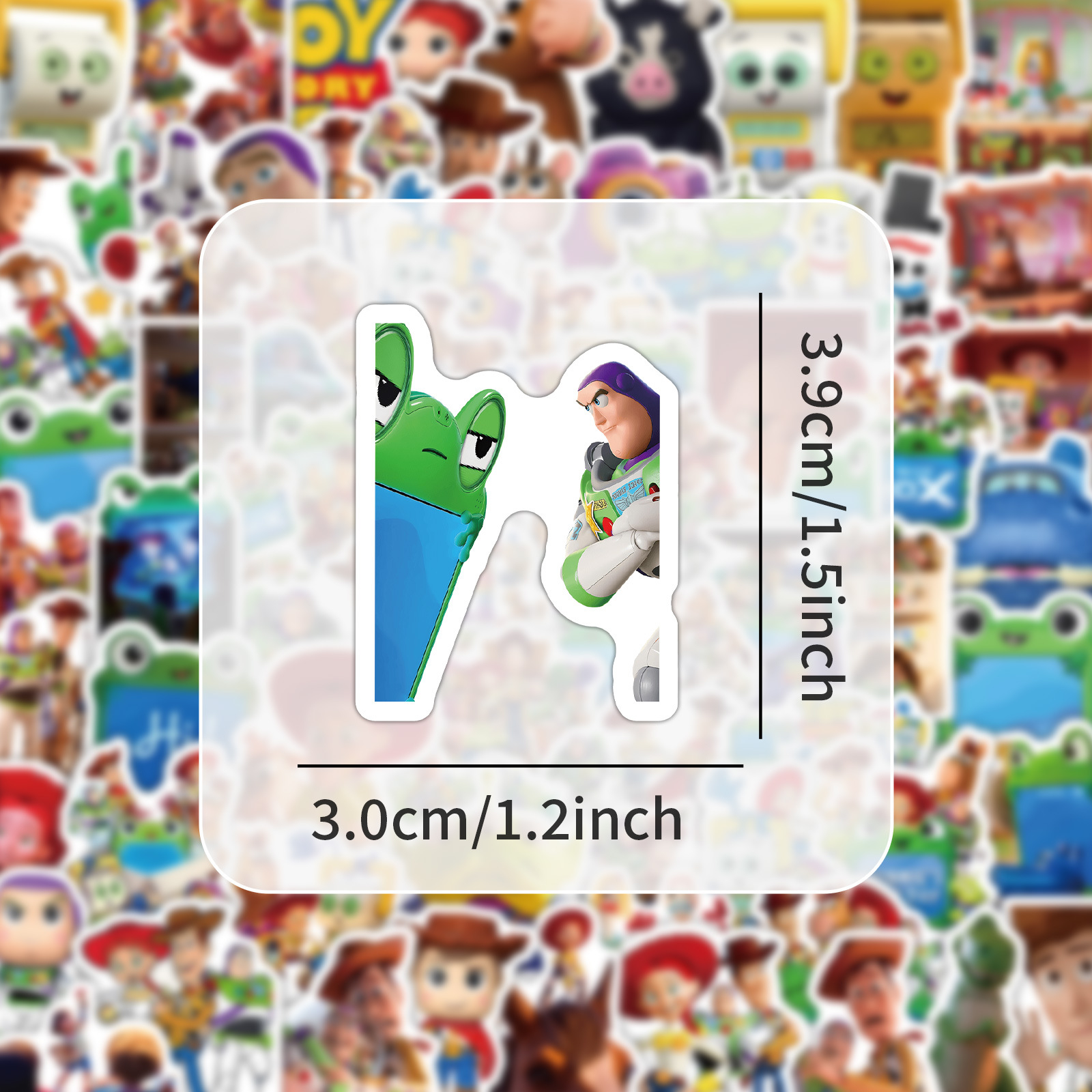 100Pcs Cartoon Movie Toy Theme - Laptop Accessories All ulasan dan harga