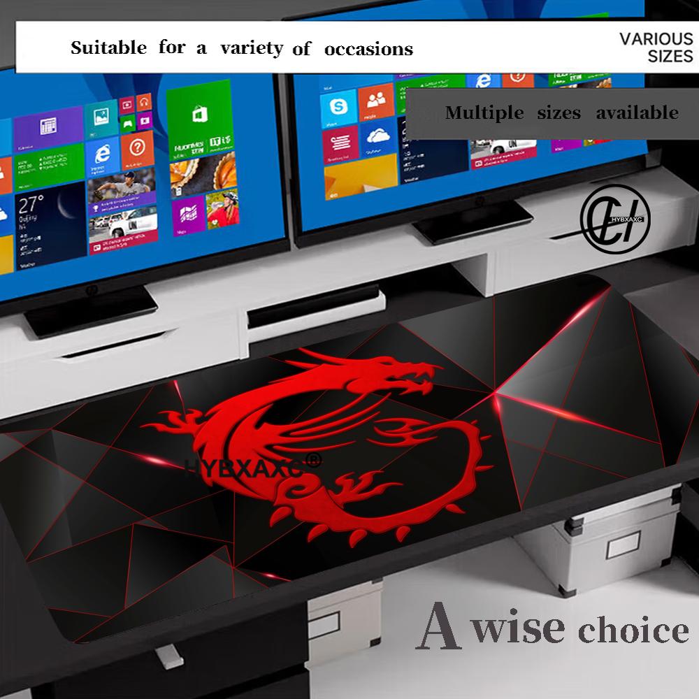 HD Gaming Mouse Pad Rgb Msi LO - Laptop Accessories Logo ulasan dan harga