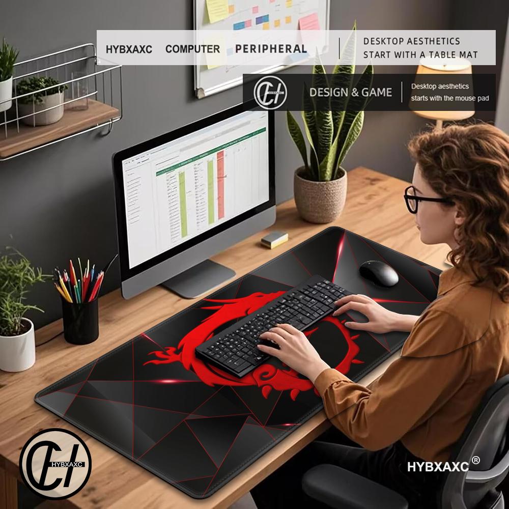 HD Gaming Mouse Pad Rgb Msi LO - Laptop Accessories Logo ulasan dan harga