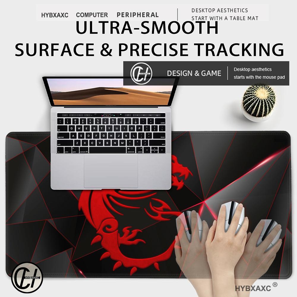 HD Gaming Mouse Pad Rgb Msi LO - Laptop Accessories Logo ulasan dan harga