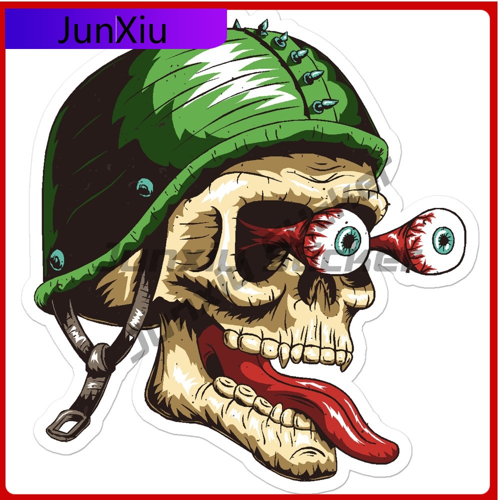 Skull Eyeballs Vinyl Anime Mus - Laptop Accessories You Must Have ulasan dan harga