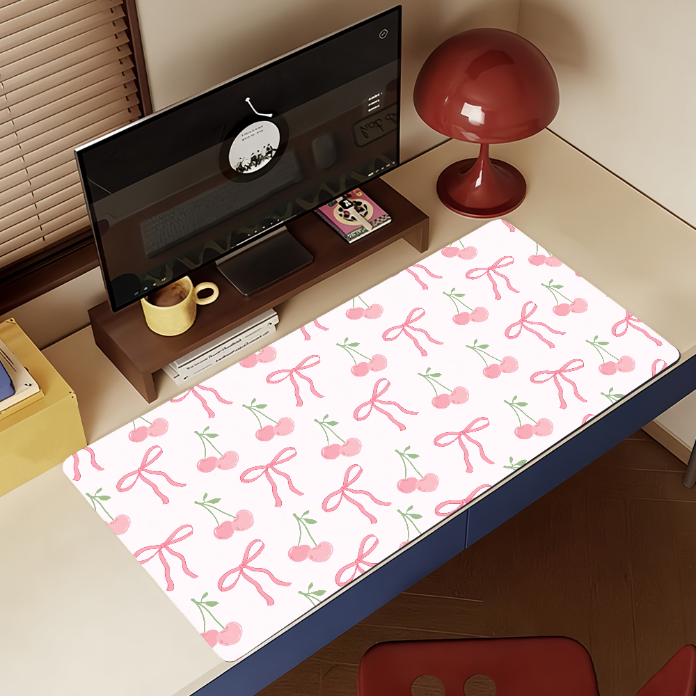 Floral Bow Flower Mouse Pad No - Laptop Accessories For Protection ulasan dan harga