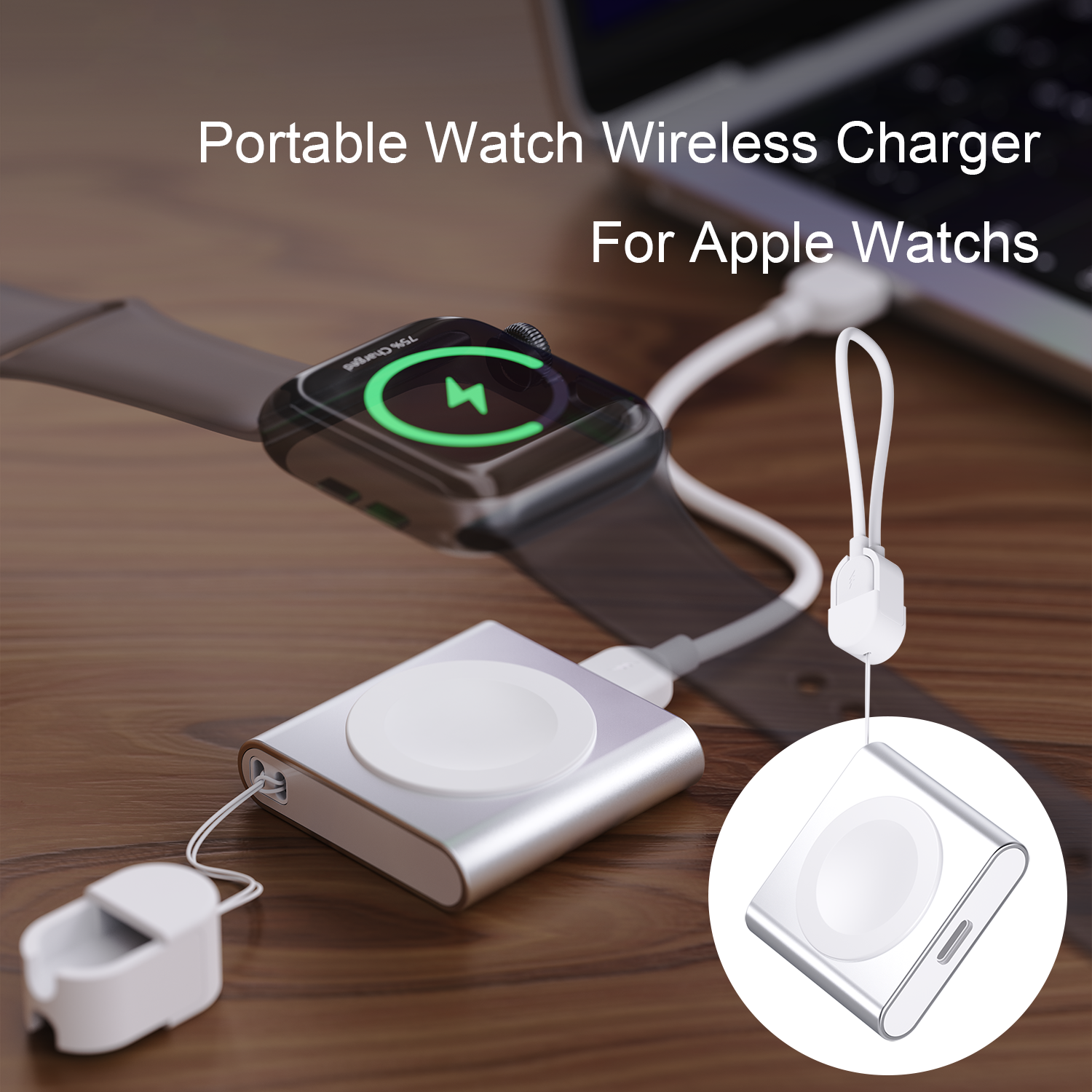 Bonola For Apple Watch Charger - Usb C Docking Hub ulasan dan harga