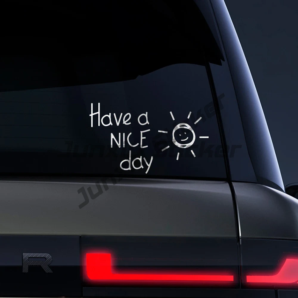 Have A Nice Day Car Stickers A - Laptop Accessories To Have ulasan dan harga