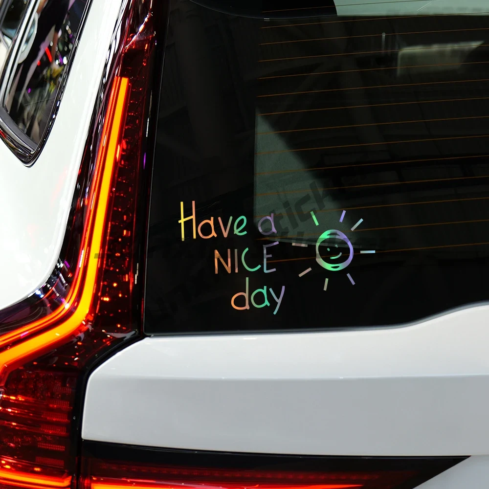 Have A Nice Day Car Stickers A - Laptop Accessories To Have ulasan dan harga