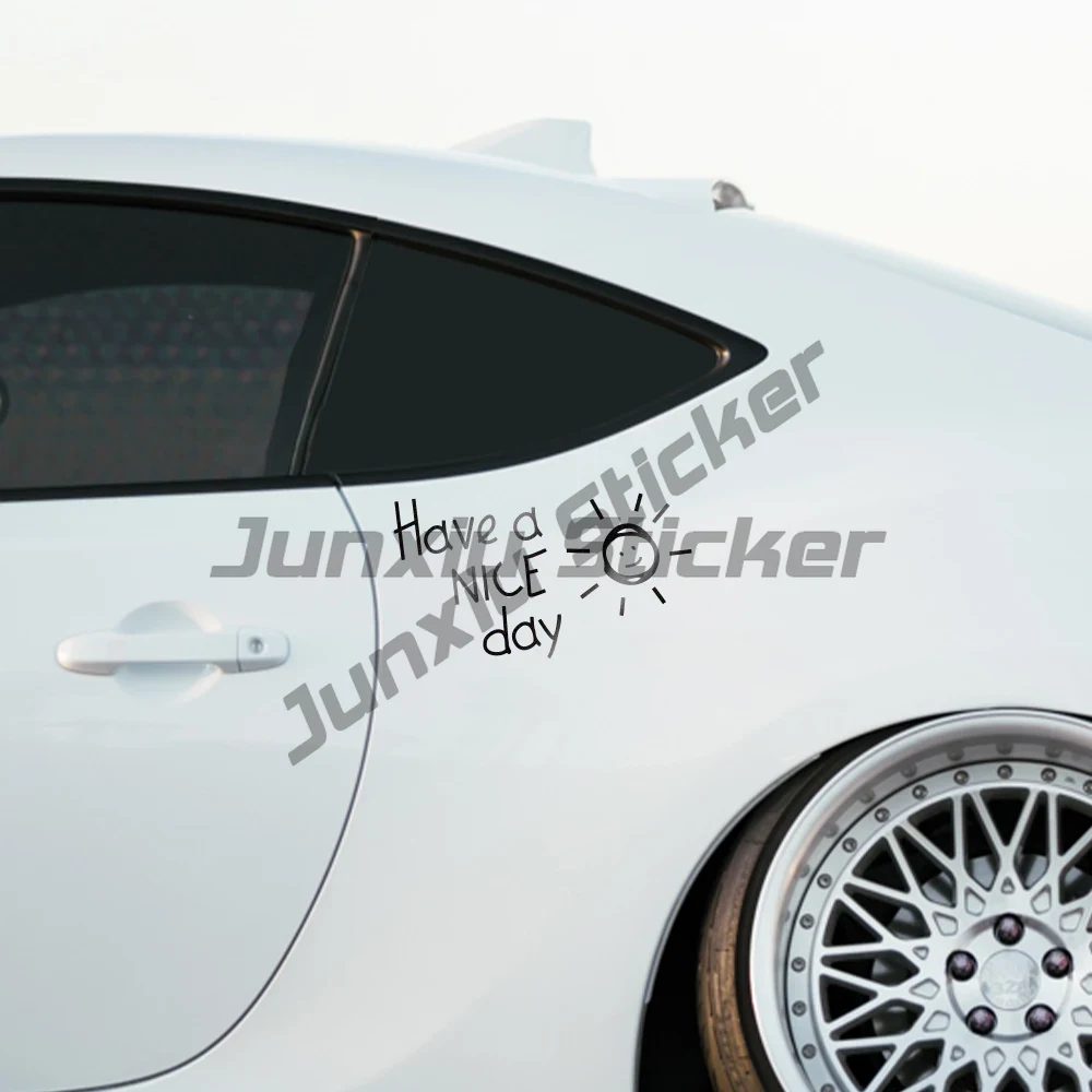 Have A Nice Day Car Stickers A - Laptop Accessories To Have ulasan dan harga