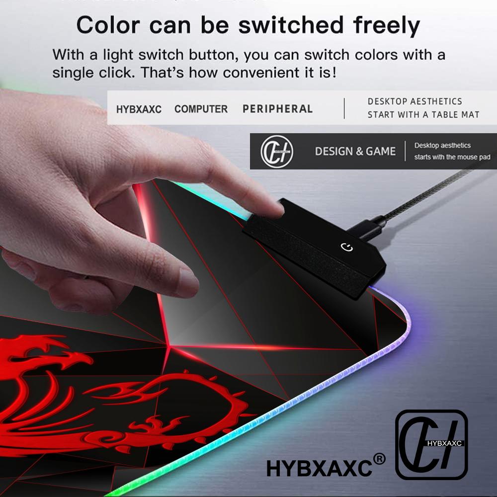 Gaming Mouse Pad Rgb Msi LOGO  - Laptop Accessories Msi ulasan dan harga