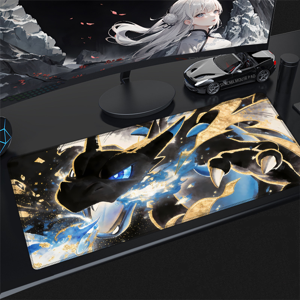 Gaming Mouse Pad Charizard XXL - Laptop Accessories Gifts ulasan dan harga