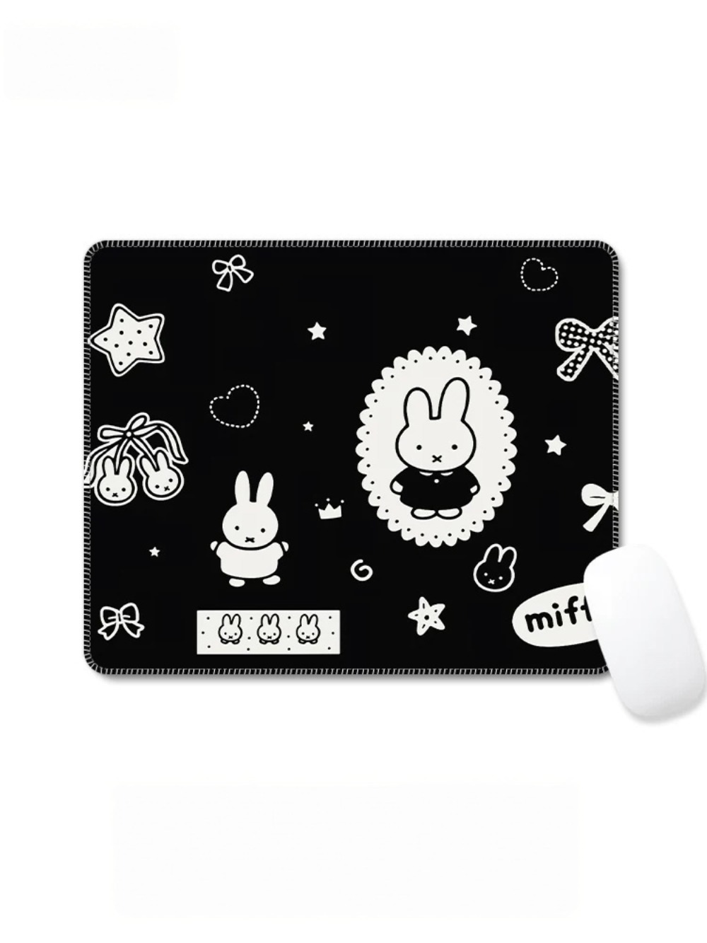 Cartoon Miffy Mouse Pad Small  - Laptop Accessories Gifts ulasan dan harga
