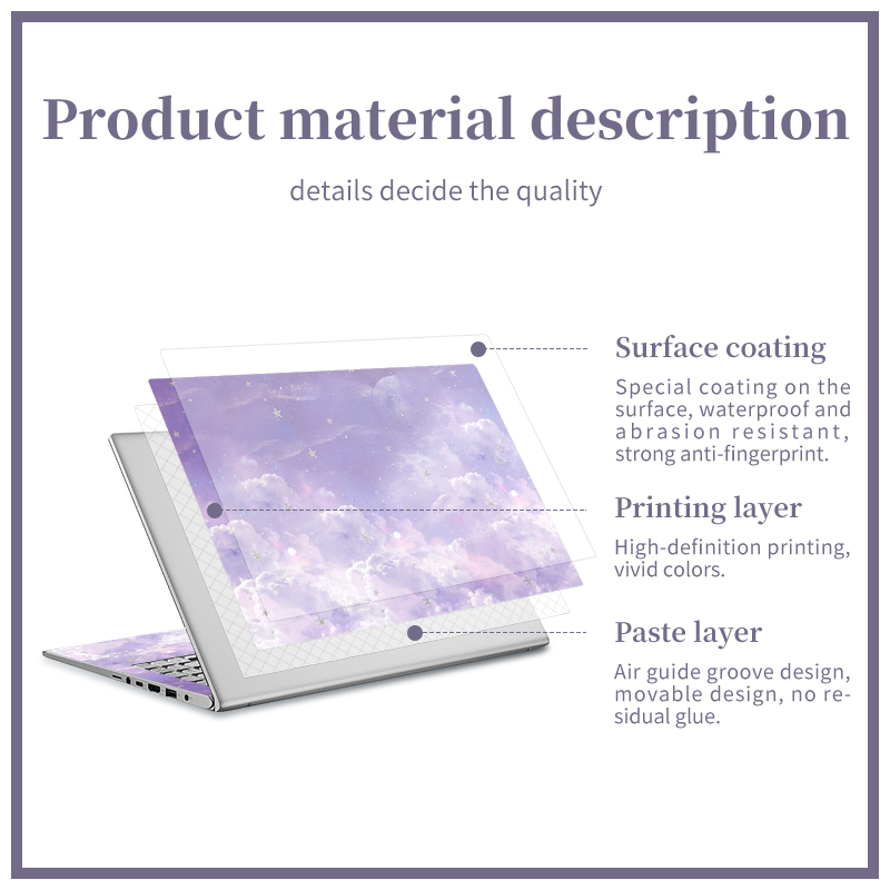 Laptop Cover Sticker Notebook  - Laptop Accessories Acer ulasan dan harga