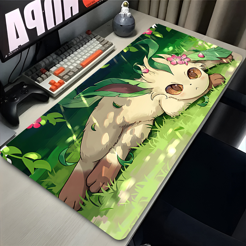 Mouse Pad Gamer P-pokemon Leaf - Laptop Accessories All ulasan dan harga