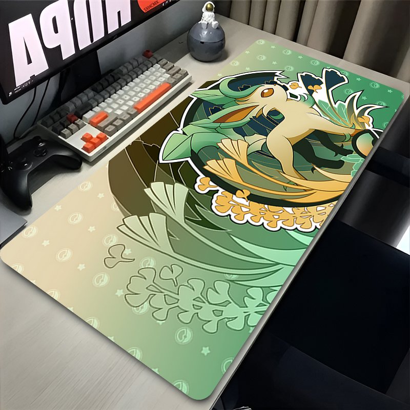 Mouse Pad Gamer P-pokemon Leaf - Laptop Accessories All ulasan dan harga