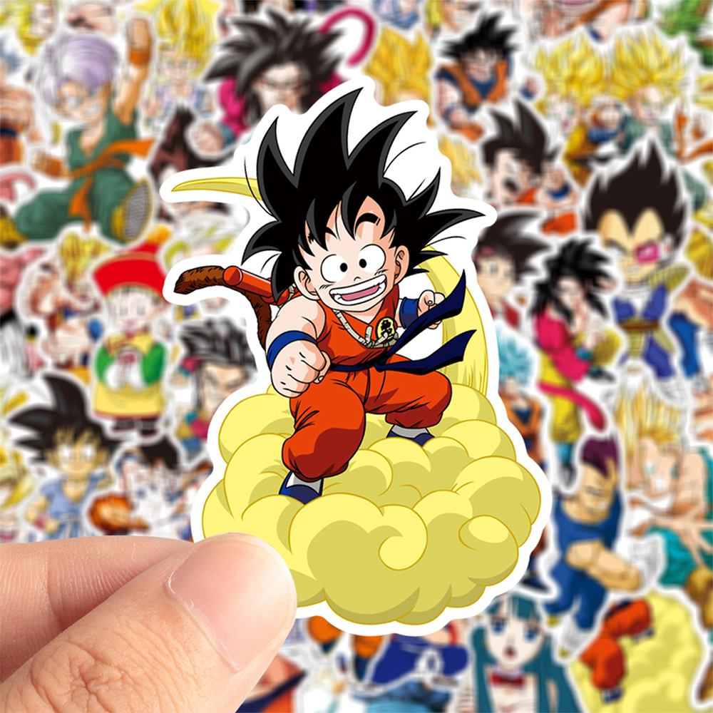 50pcs Anime Dragon Ball Sticke - Laptop Accessories All ulasan dan harga