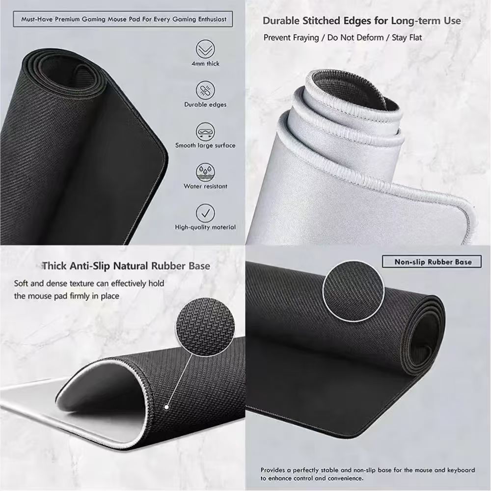 DIY Custom Logo Mouse Pad Wash - Laptop Accessories Logo ulasan dan harga