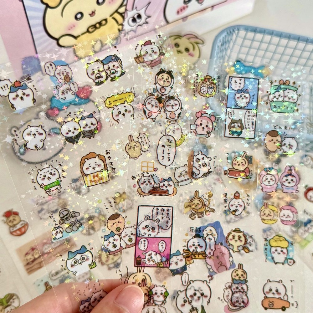 30Pcs Chiikawa Laser Stickers  - Laptop Accessories All ulasan dan harga