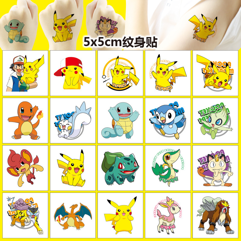 5*5cm 20pcs Pokemon Pikachu Ta - Laptop Accessories All ulasan dan harga