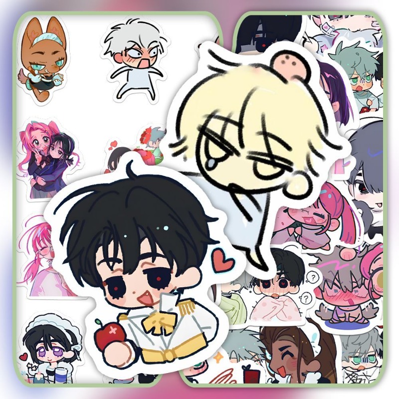 80Pcs/set Cartoon Anime Alien  - Laptop Accessories Gifts ulasan dan harga