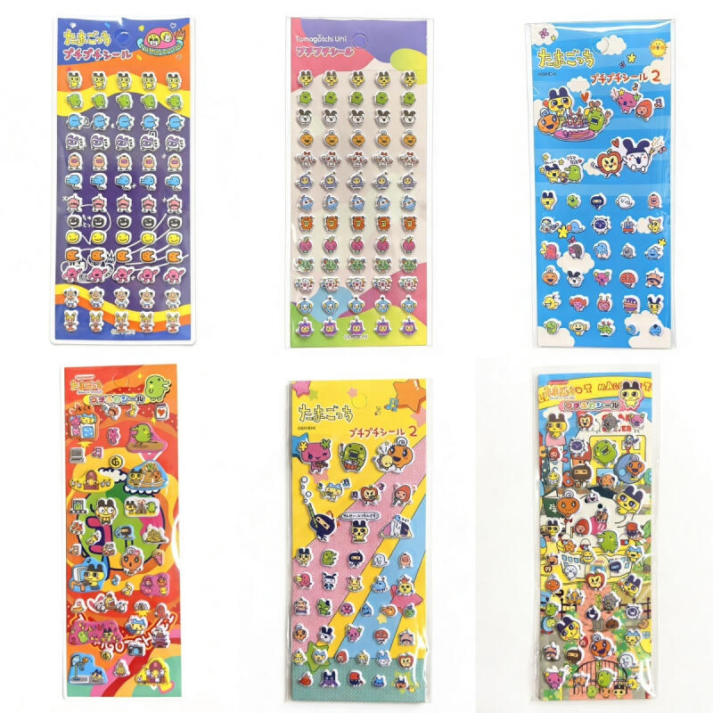 6Pcs Tamagotchi Cartoon Bubble - Laptop Accessories Gifts ulasan dan harga