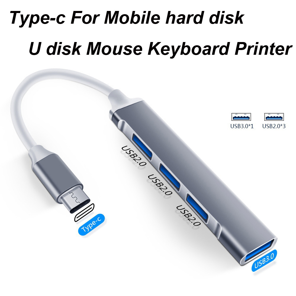 USB 3.0 TYPE-C 3.1 4 Port USB  - Usb C Docking Hub ulasan dan harga