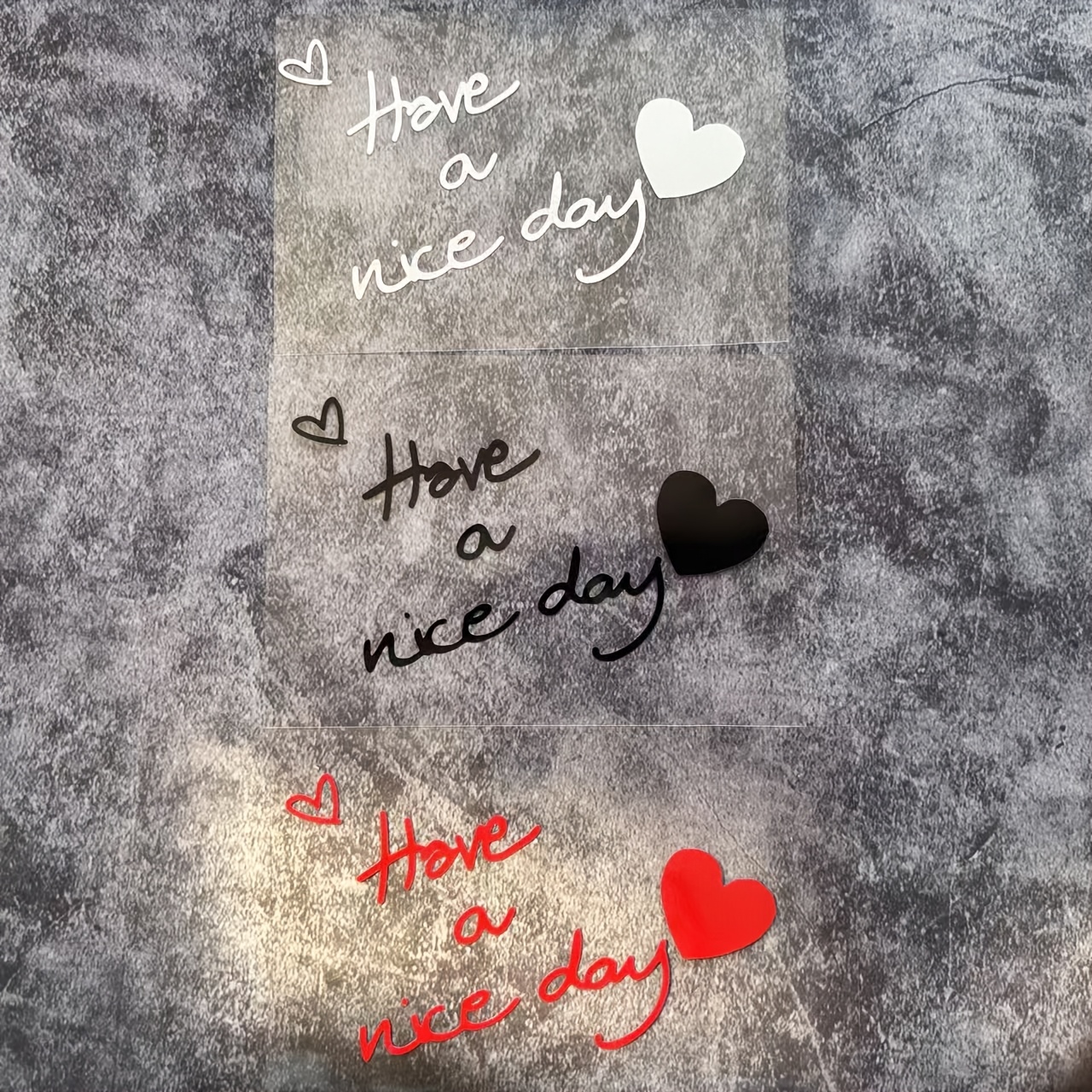 1PC Have A Nice Day Heart Stic - Laptop Accessories To Have ulasan dan harga