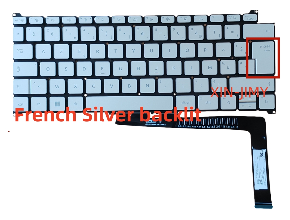 French Azerty layout with back - Laptop Accessories Acer ulasan dan harga