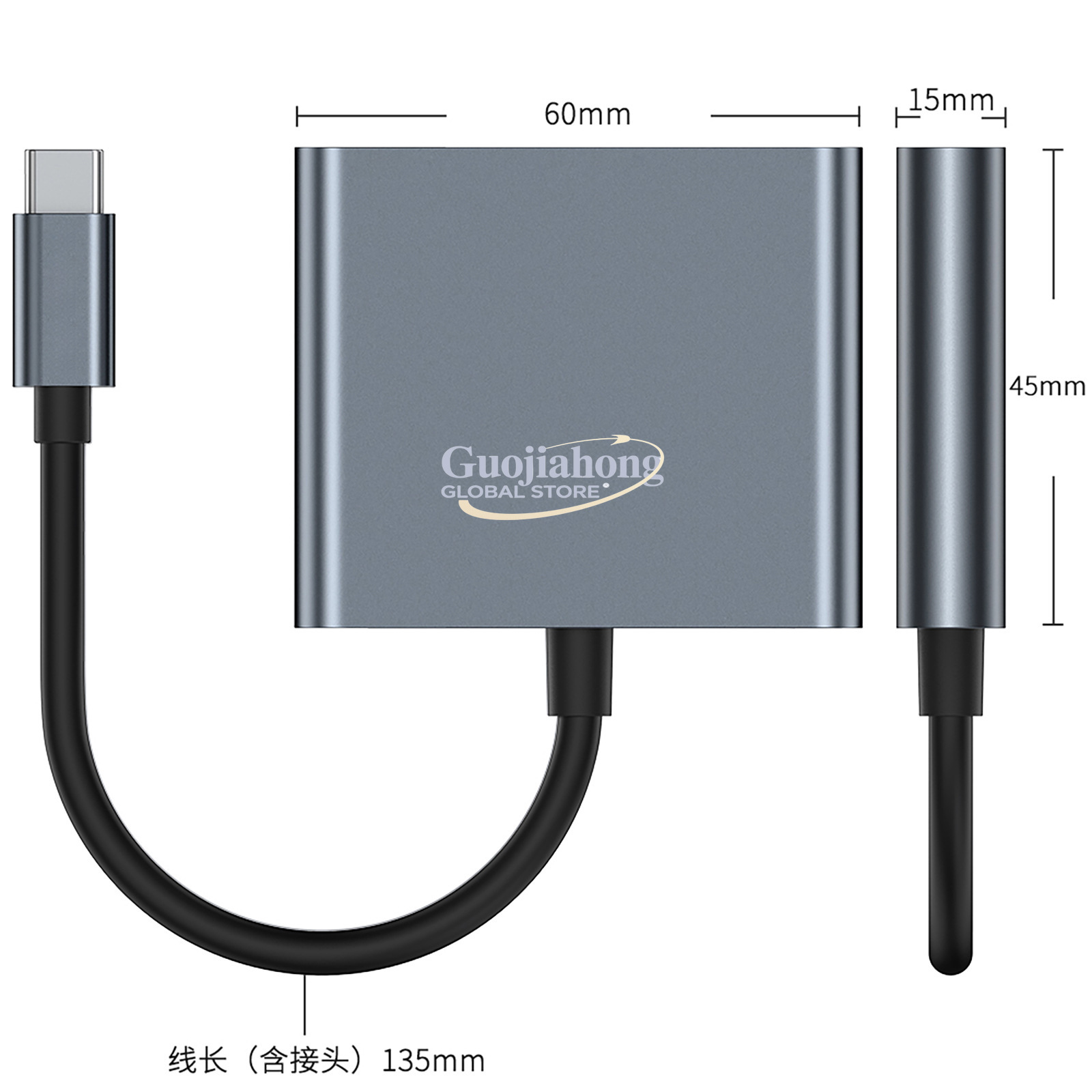 Cross-border usb-c to hd three - Usb C Docking Hub ulasan dan harga