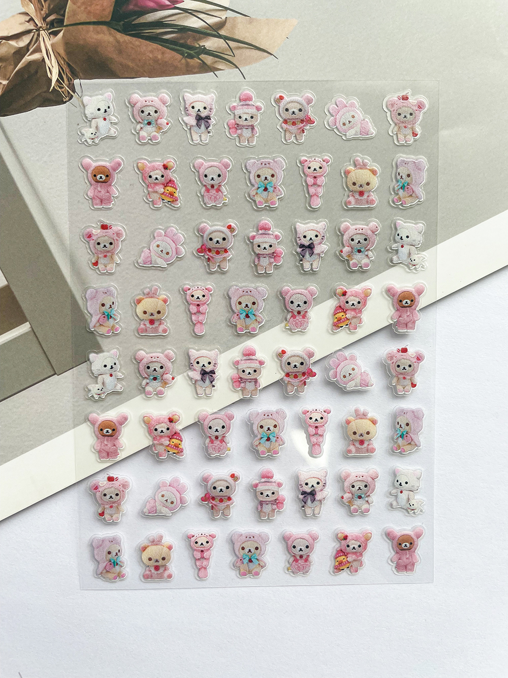 Mini Kawaii Rilakkuma Pvc Post - Laptop Accessories Gifts ulasan dan harga