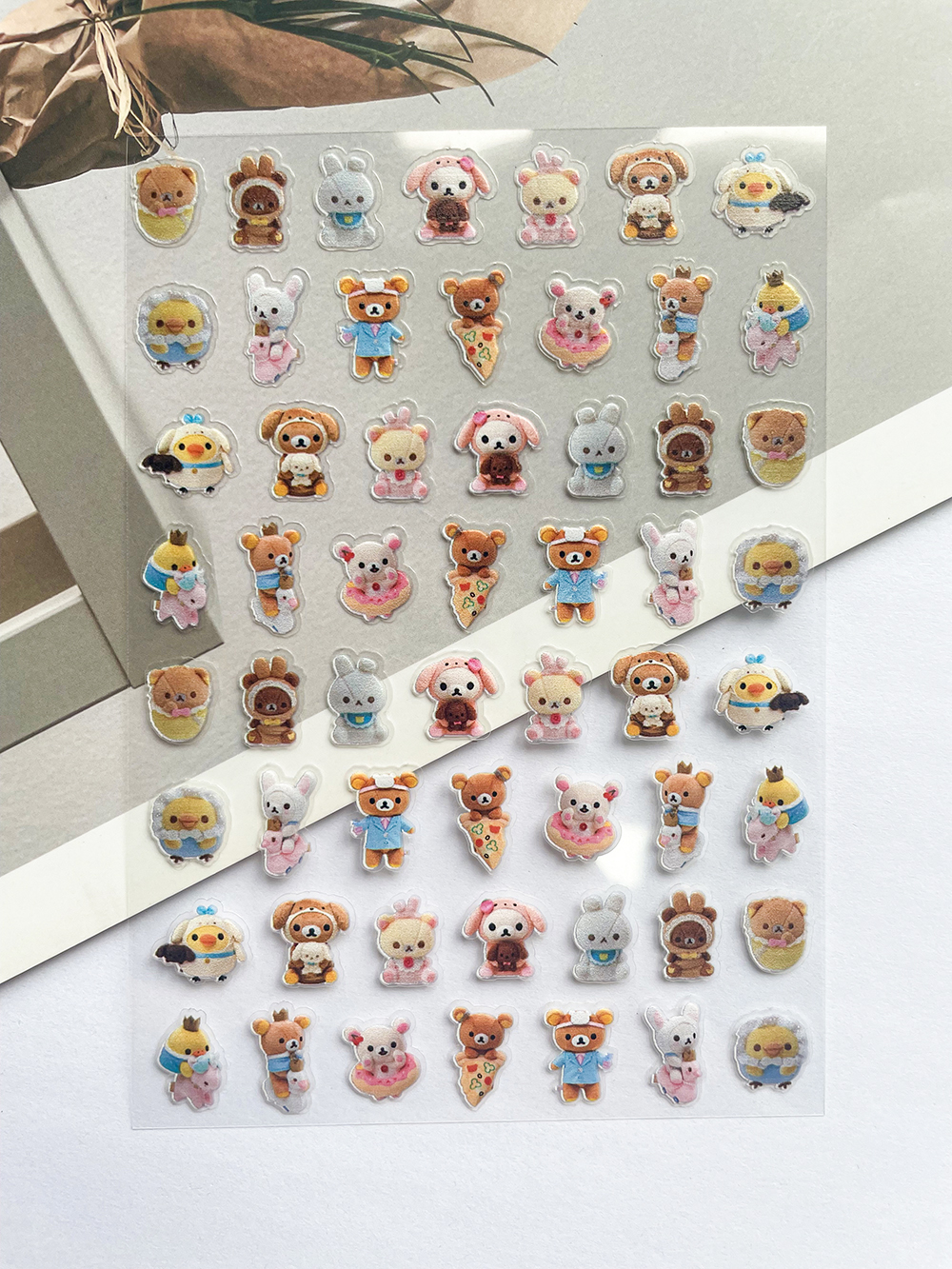Mini Kawaii Rilakkuma Pvc Post - Laptop Accessories Gifts ulasan dan harga