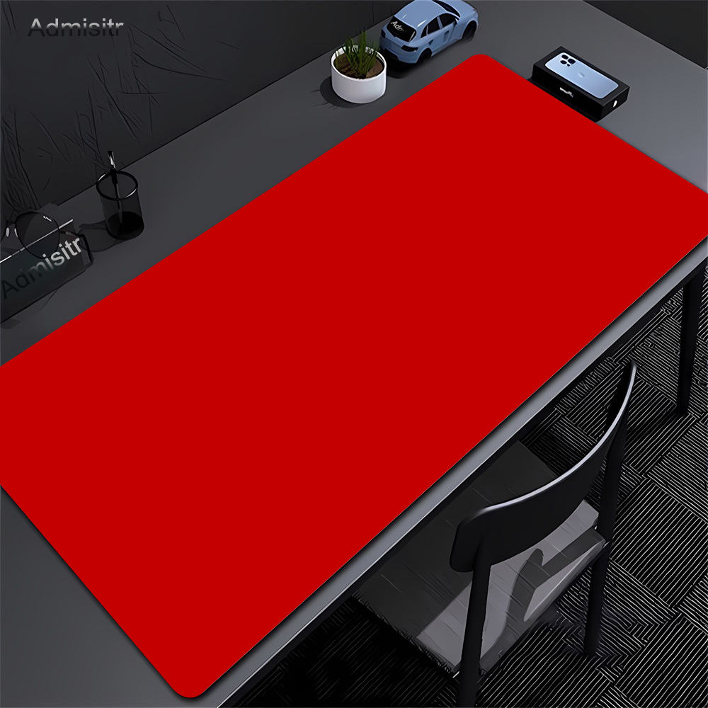 Large Black Mouse Pad Solid Co - Laptop Accessories For Protection ulasan dan harga